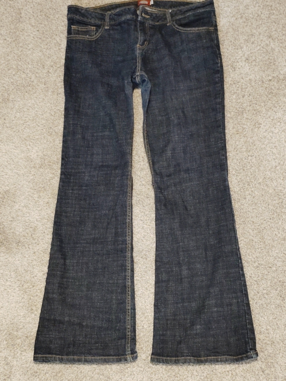 Dickies Women's Dark Indigo Flare Jeans